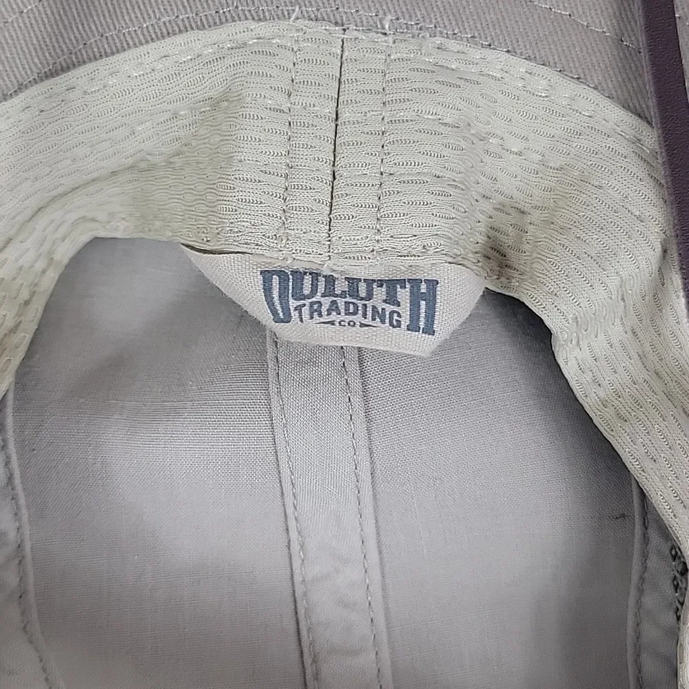 Duluth Trading Co. Crusher Tan Wide Brim Packable Hat Womens Size S/M